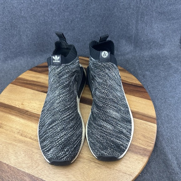 Adidas NMD CS2 Primeknit x United Arrows & Sons Black White 2018 size 13 - Picture 4 of 10